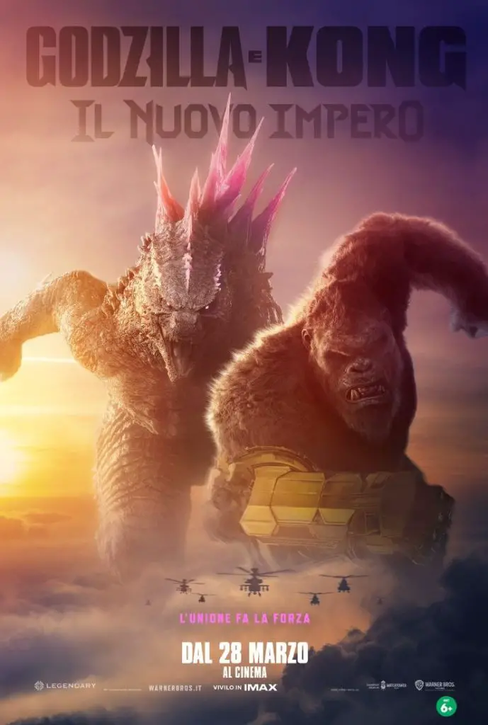 Godzilla e Kong Il Nuovo Impero trailer data uscita