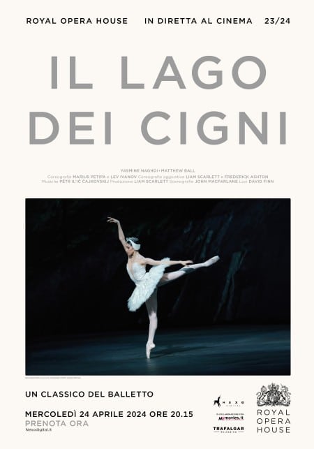 Il lago dei cigni, in diretta al cinema il 24 aprile