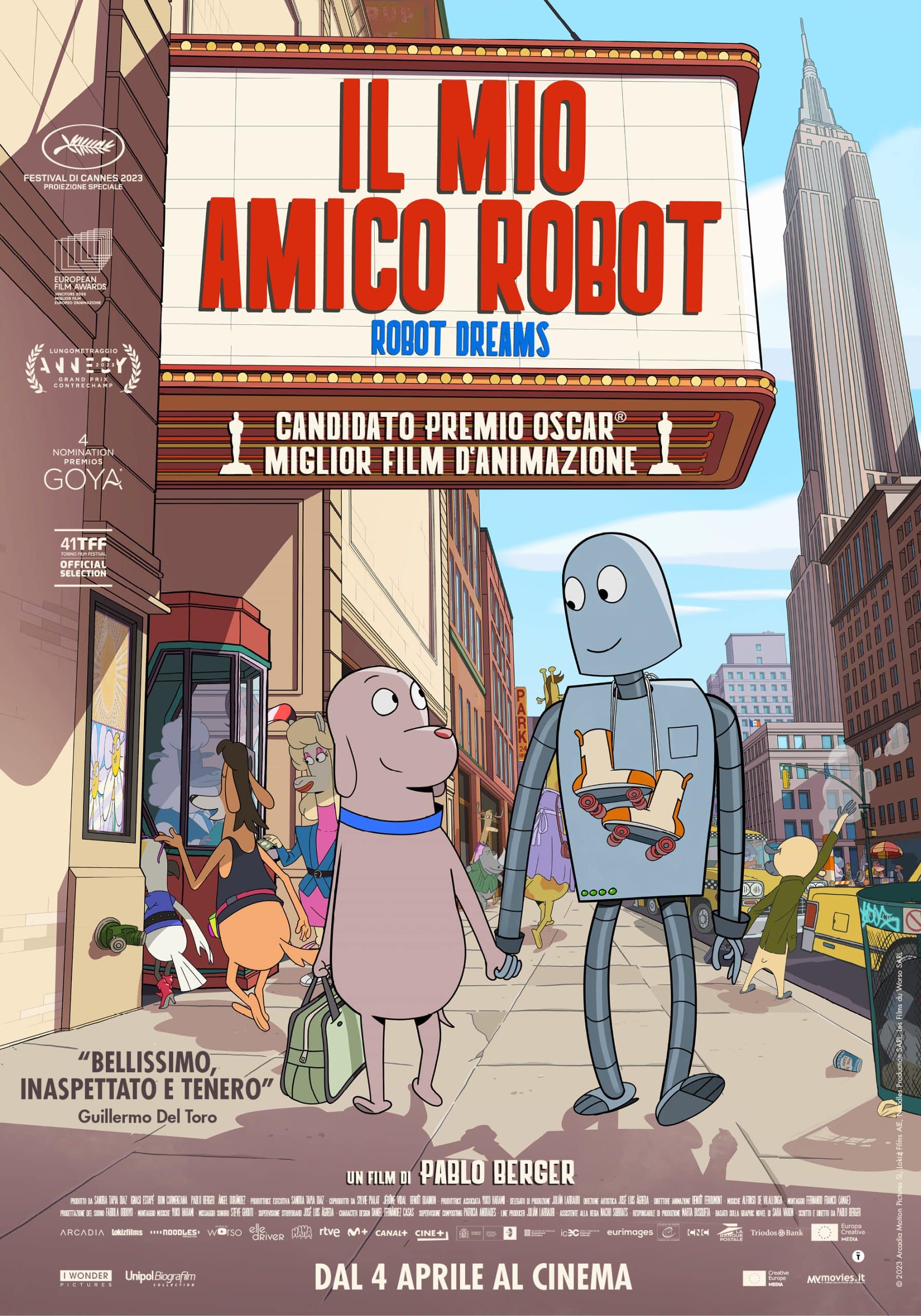 Il mio amico robot, dal 4 aprile al cinema, la clip