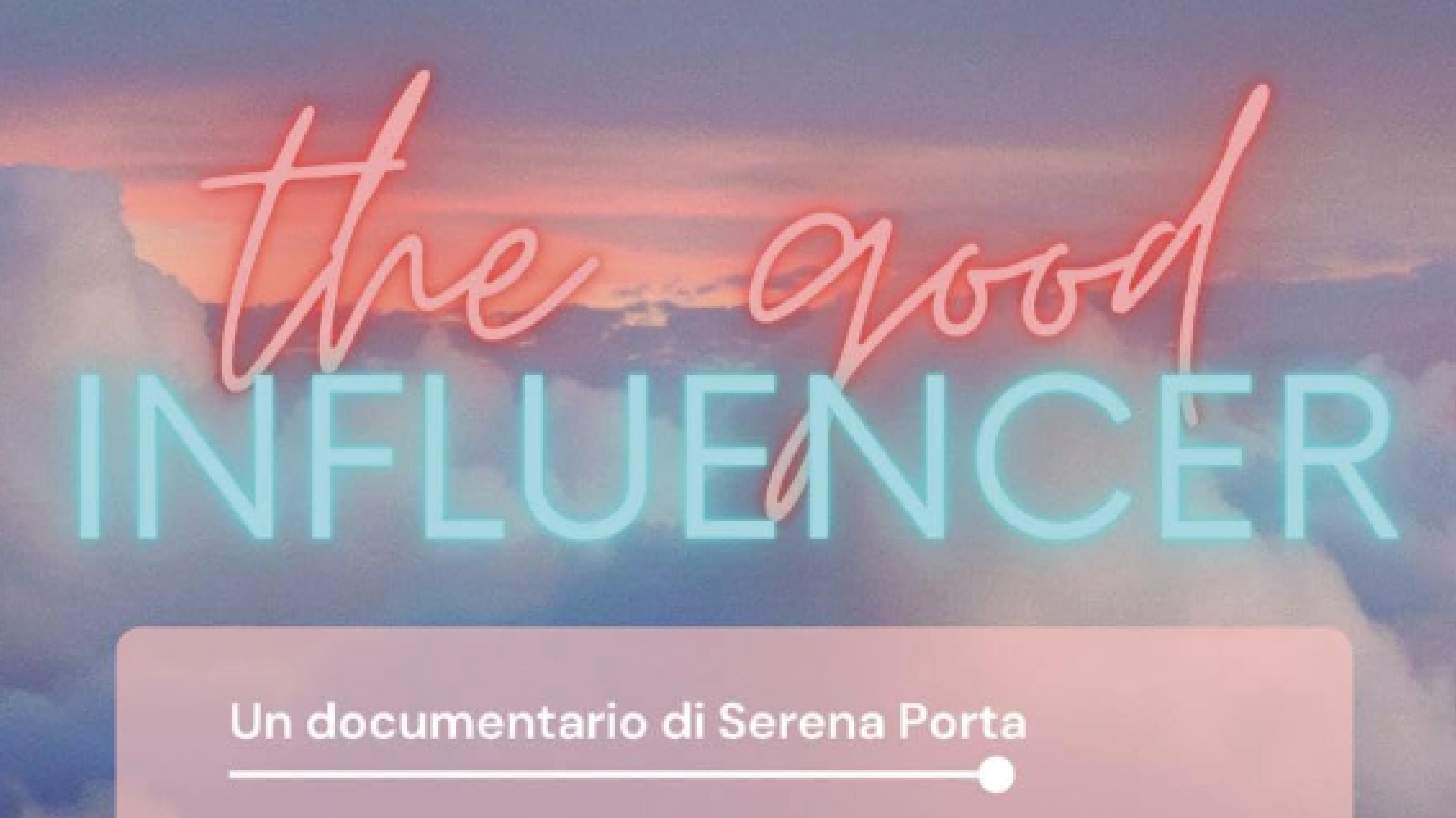 The good influencer, ora in streaming su cgtv. It