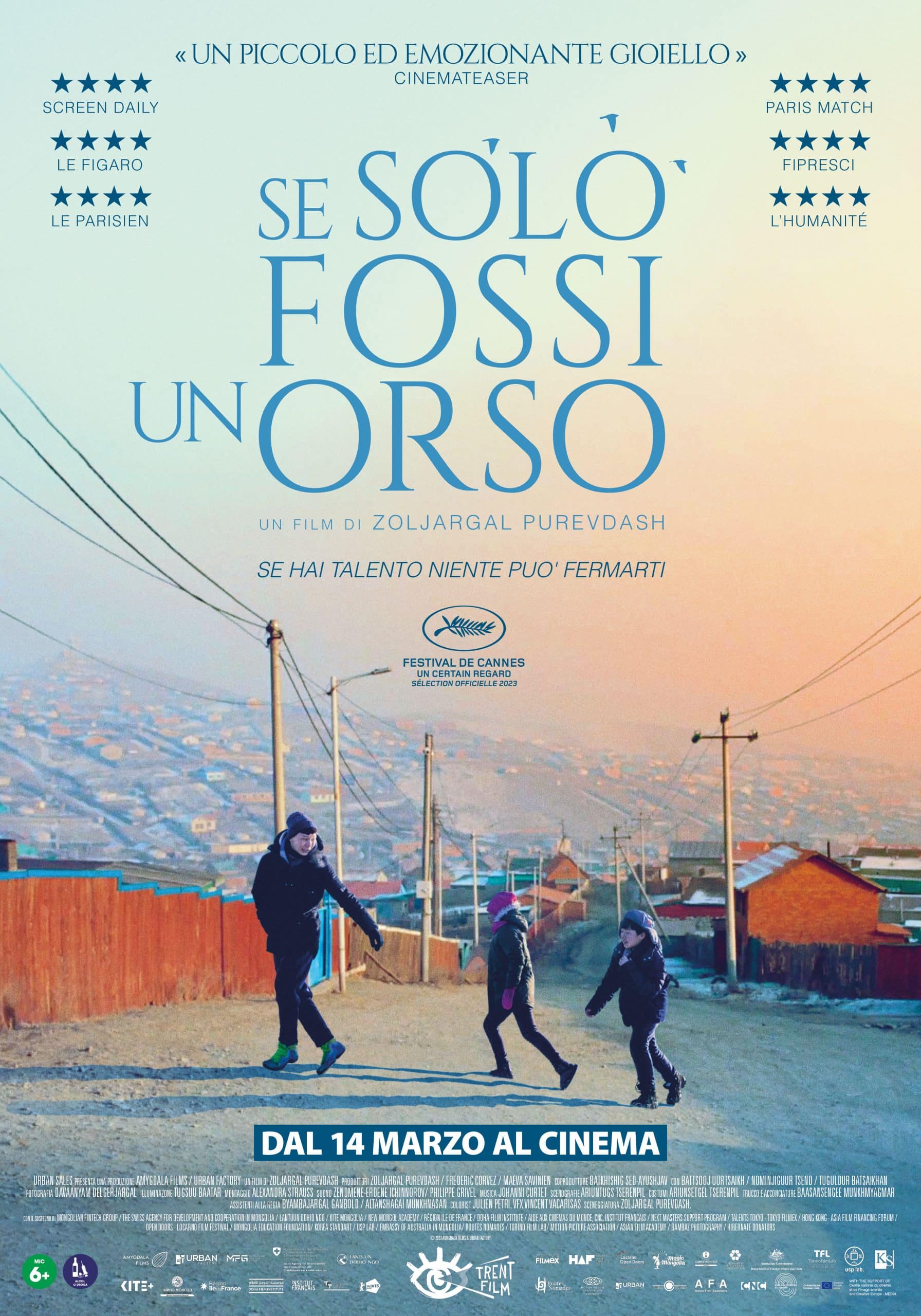 Se solo fossi un orso: trailer e clip del film in sala dal 14 marzo