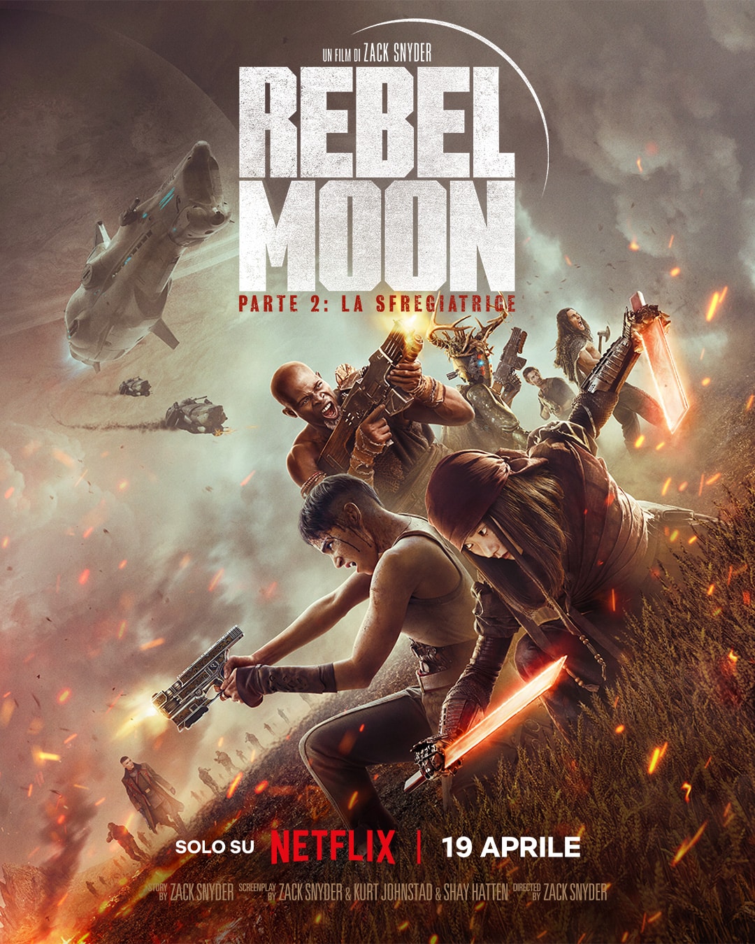 Rebel moon 2: la sfregiatrice, netflix rilascia il trailer ufficiale