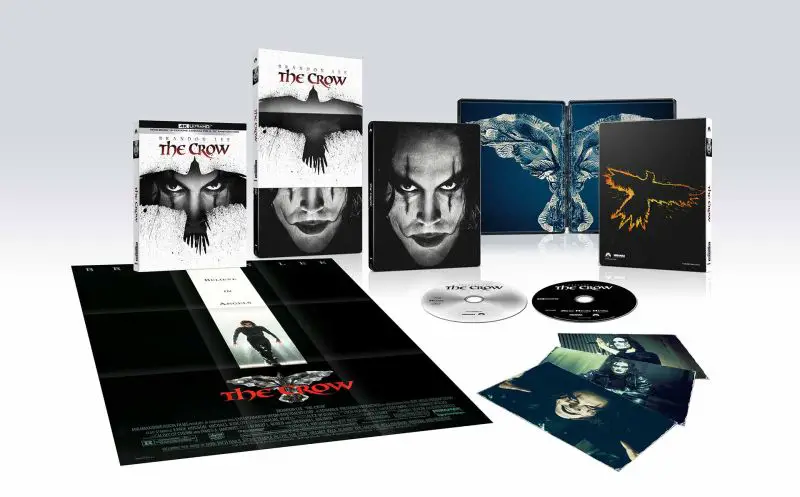 Cinegiornale.net IlCorvo-FanFactory-Steelbook-Nera-4KUltraHD-Blu-ray_2_800x800 Midnight Factory: la fabbrica della paura che continua a sfornare cult Cinema News  