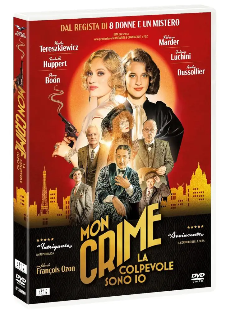 Mon Crime Locandina DVD