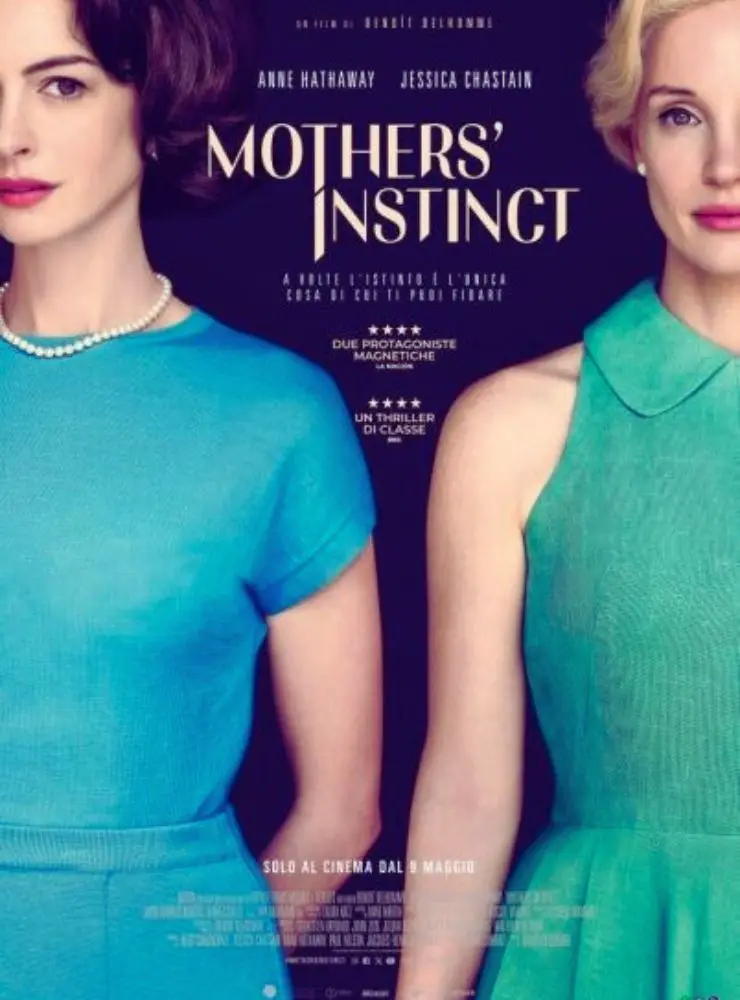 Mothers Instinct film trailer Anne Hathaway Jessica Chastain