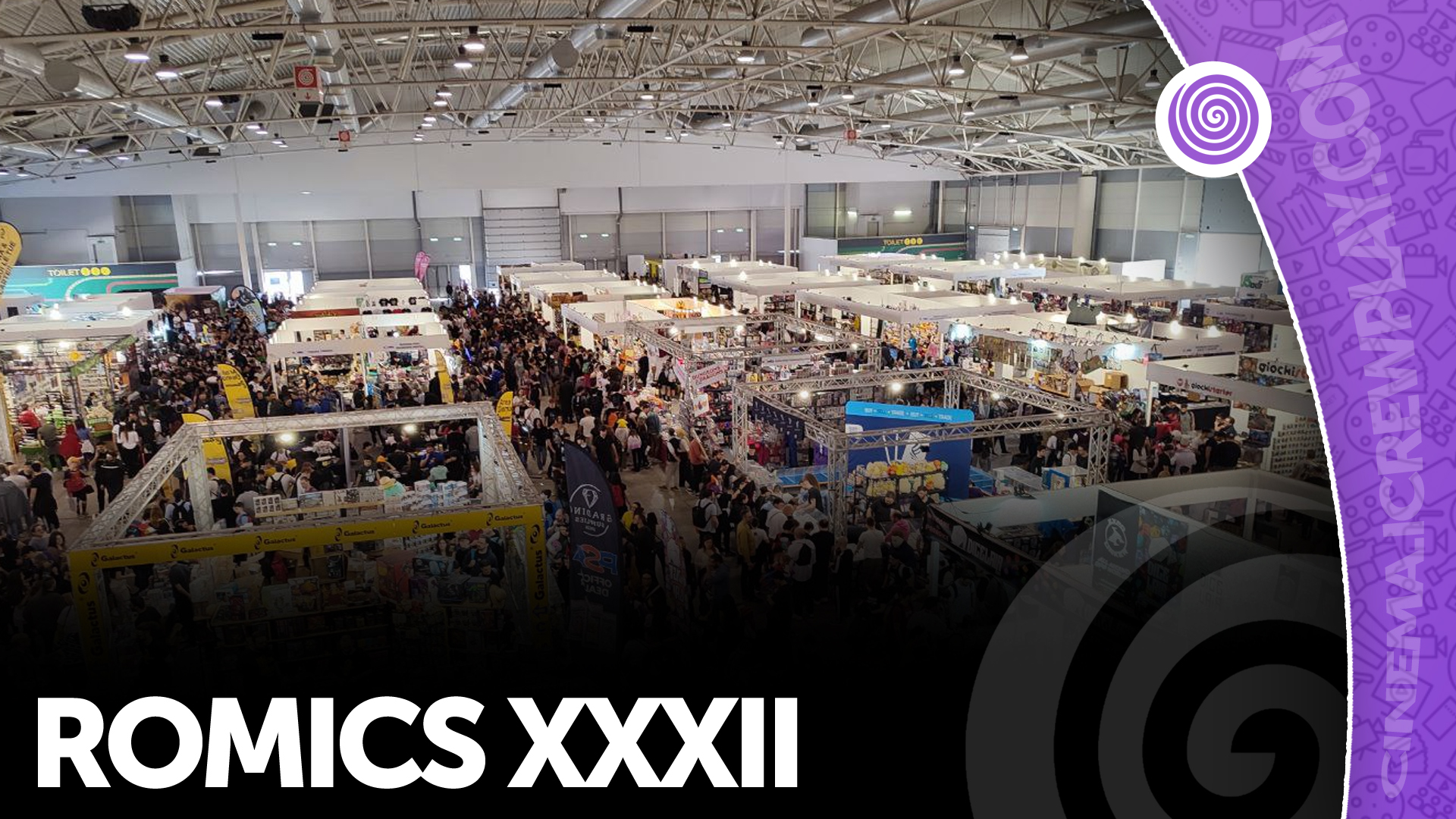 Romics xxxii: una nuova avventura fumettistica