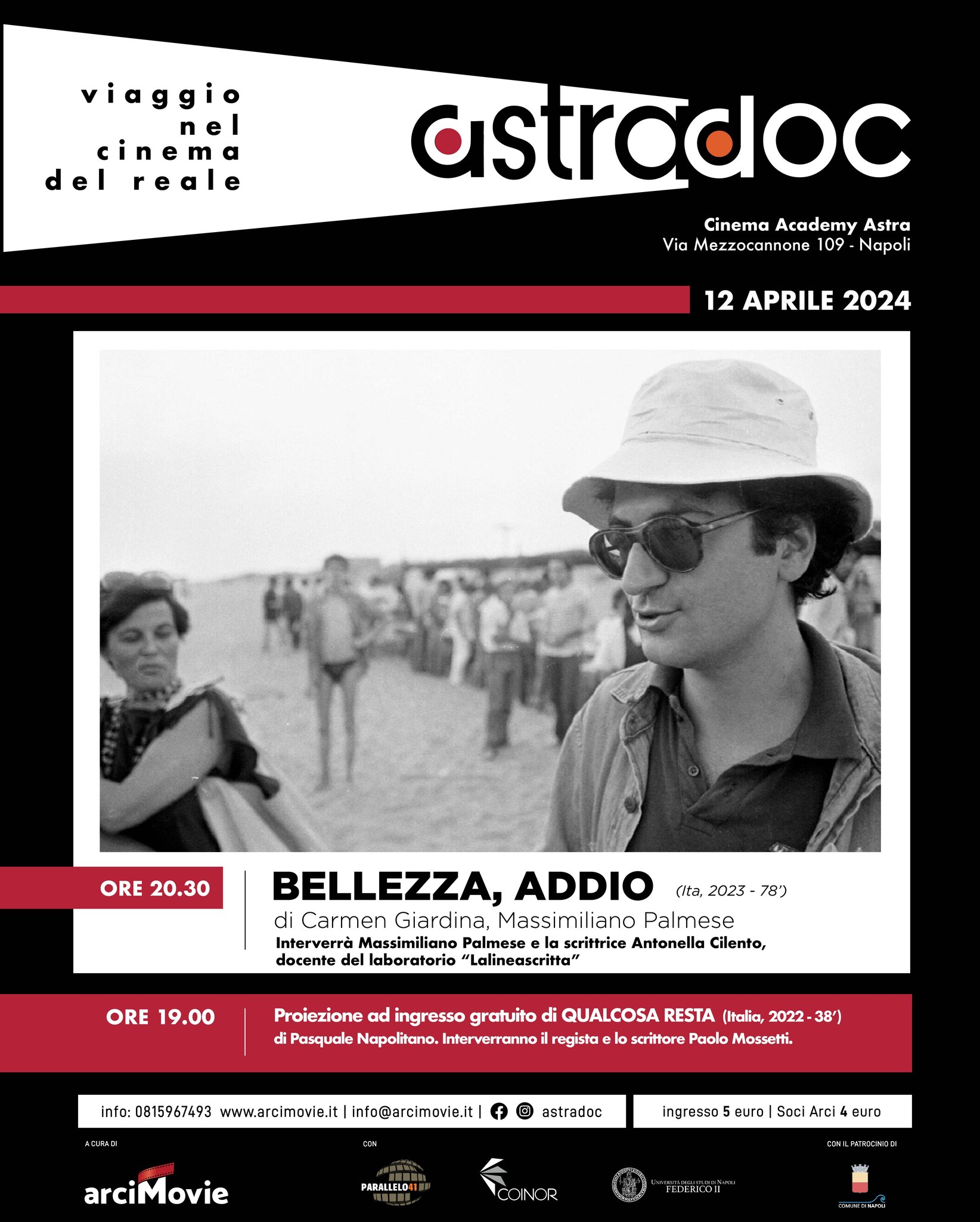 Astradoc:  questa sera omaggio a bellezza e irpinia