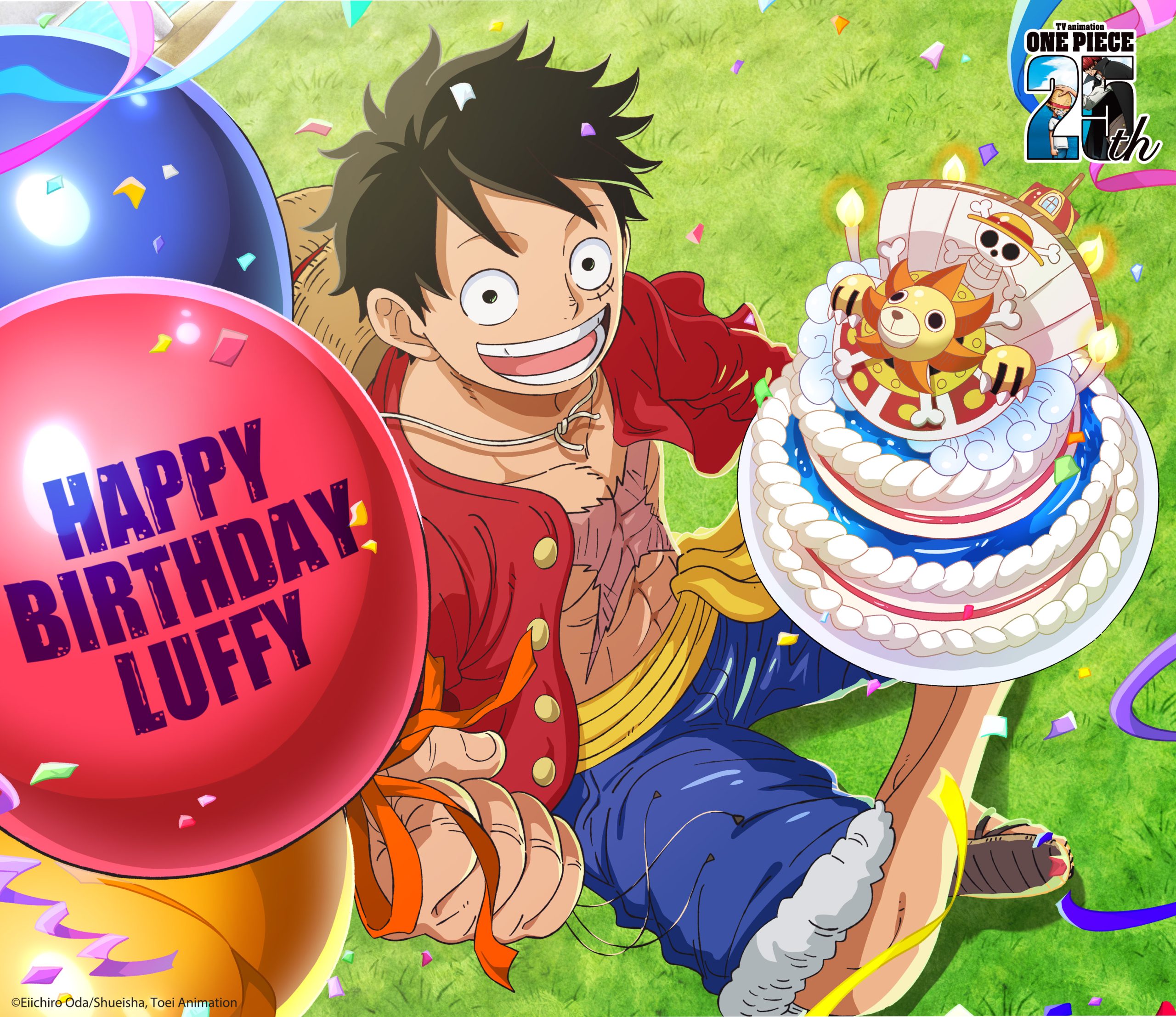 L’anime di one piece si appresta a festeggiare i suoi 25 anni