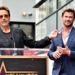 Chris hemsworth riceve la sua stella ad hollywood