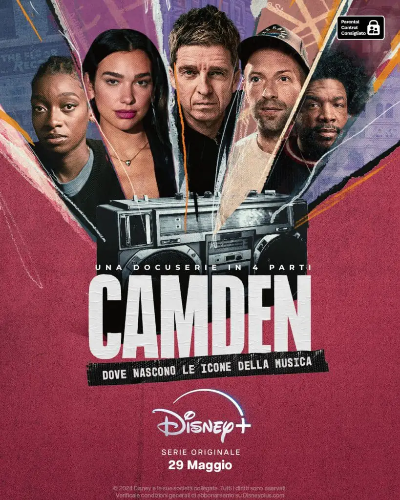 Camden, la docuserie sulle icone della musica