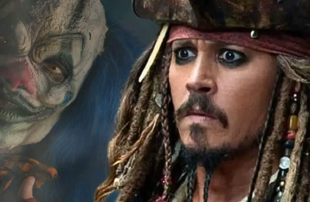 Johnny Depp paura clown