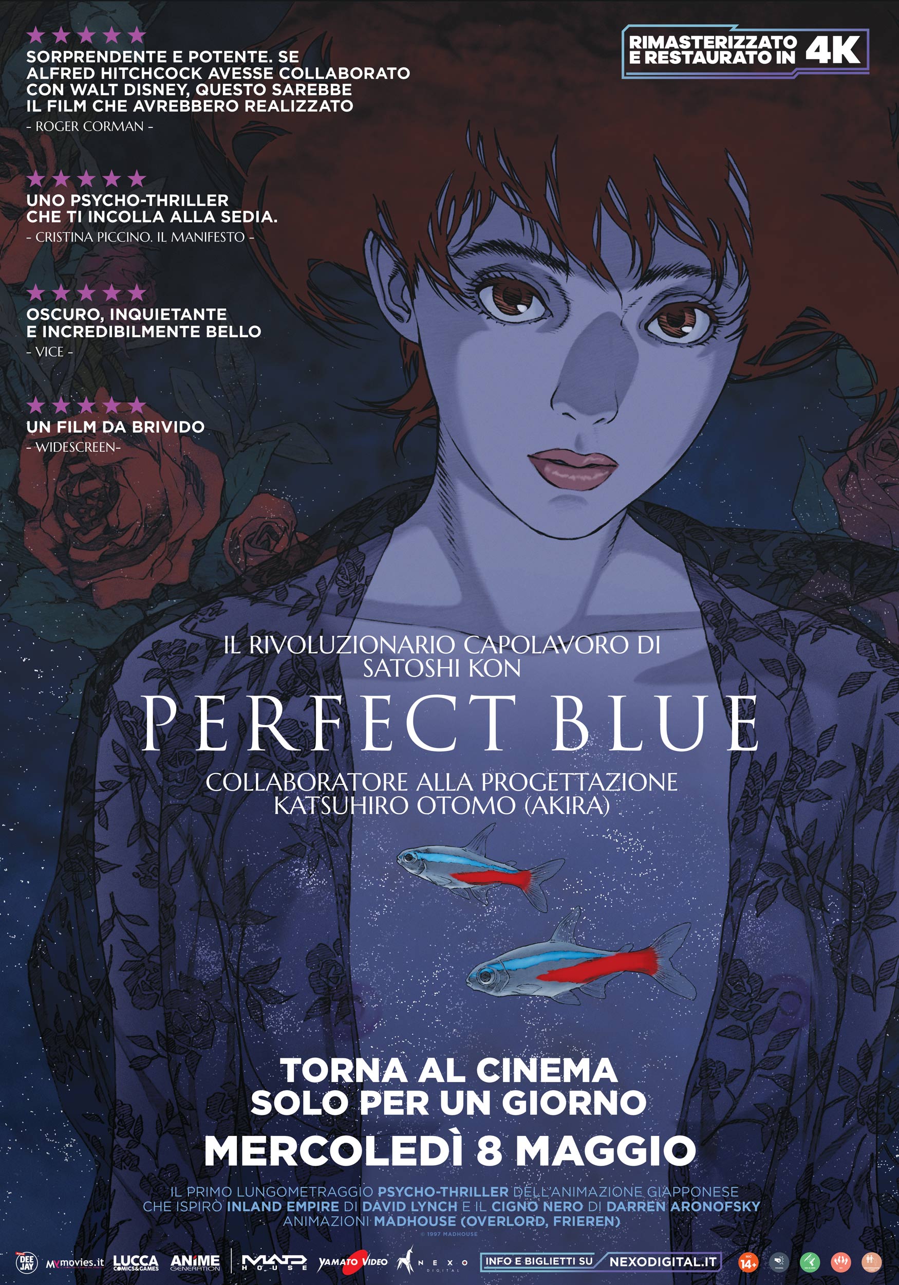 Perfect blue torna al cinema in esclusiva l’8 maggio
