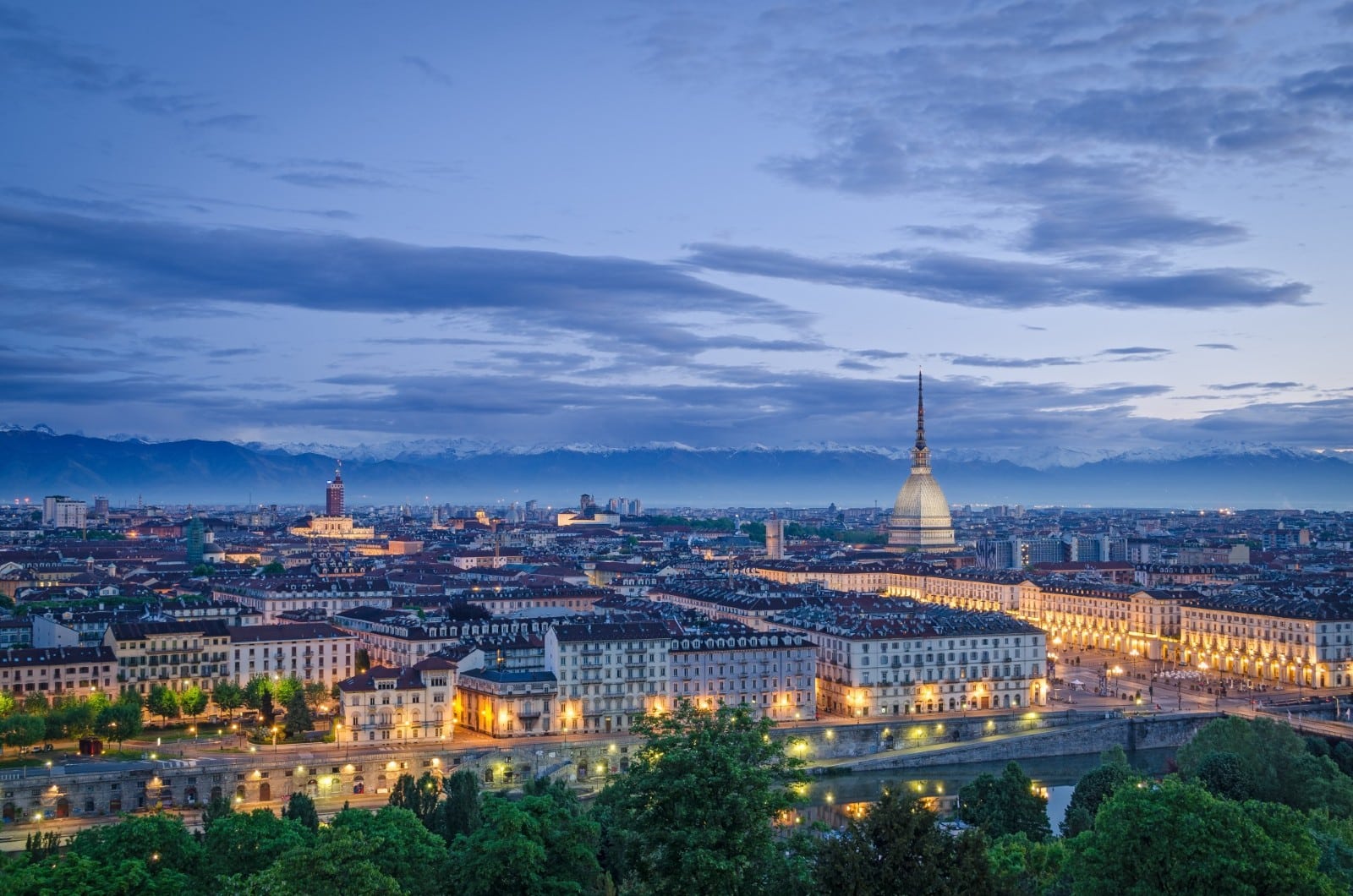Torino, una delle principali aree delle riprese de i figli della scimmia