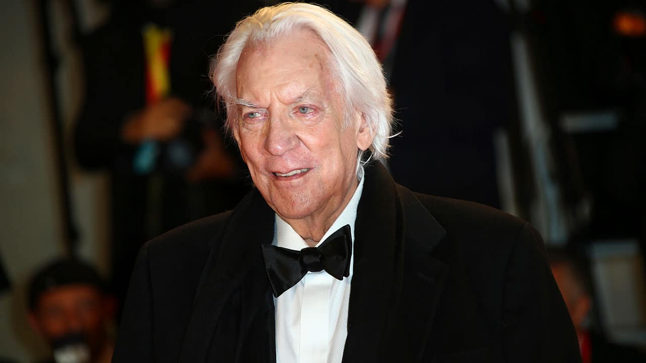 E’ morto donald sutherland, l’attore di tre generazioni.