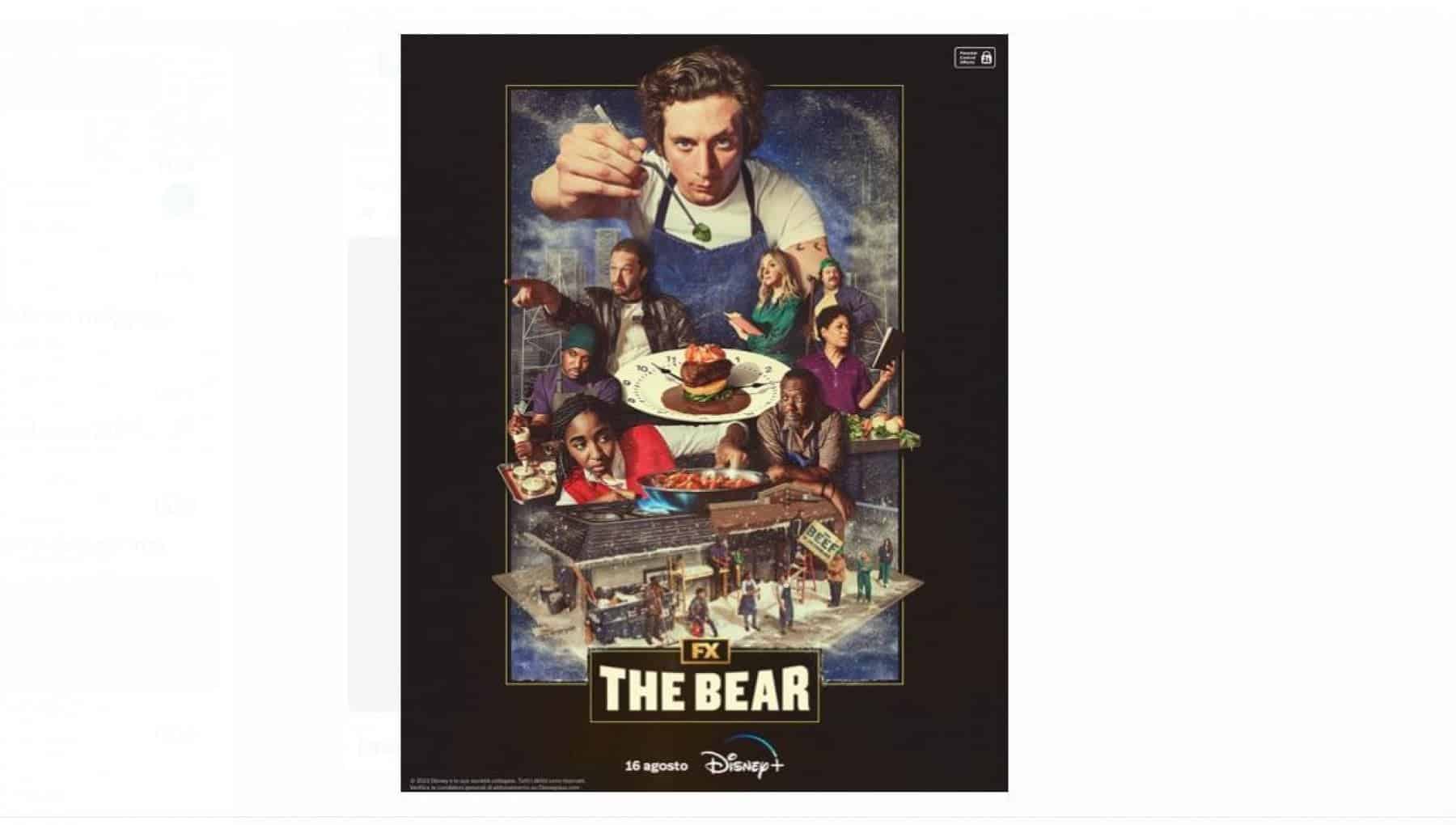 The bear: arriva la terza stagione su disney +