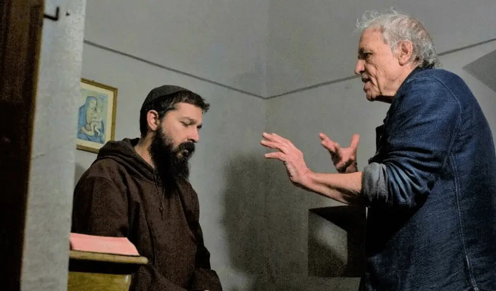 Padre pio abel ferrara e shia labeouff