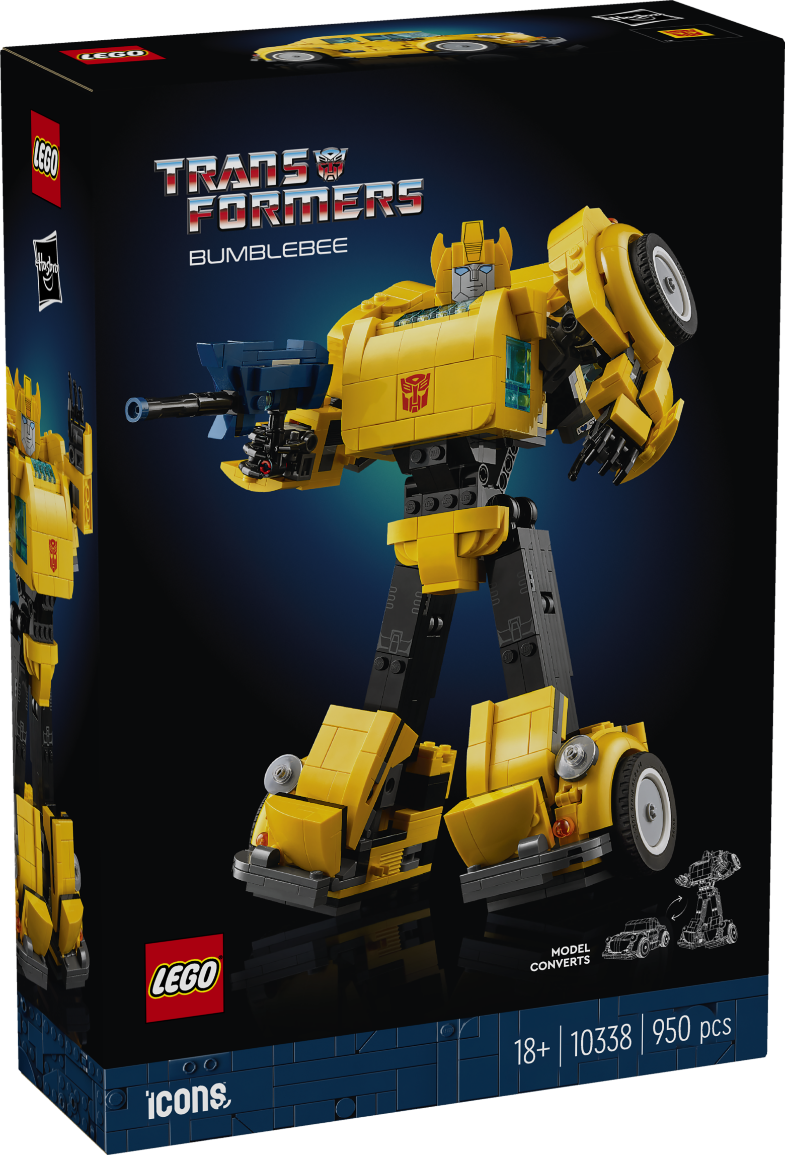 LEGO Icons Transformers Bumblebee