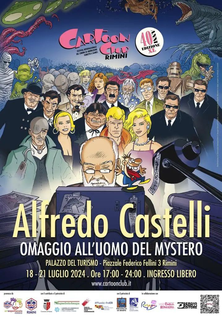 Alfredo castelli, omaggio all'uomo del mystero