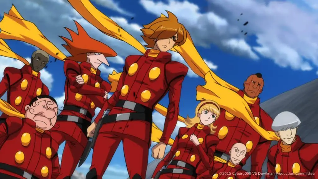 Cyborg 009 vs devilman per la prima volta al cinema, ecco il trailer