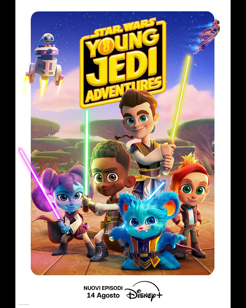 Star wars: young jedi adventures dal 14 agosto