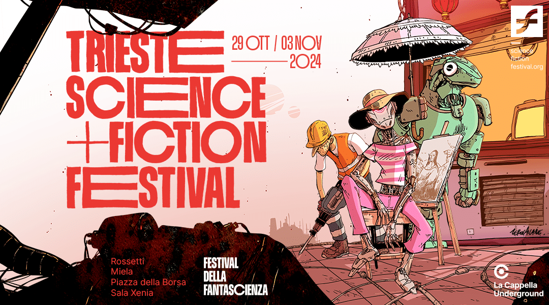 Trieste science+fiction festival, zerocalcare firma il poster dell’evento