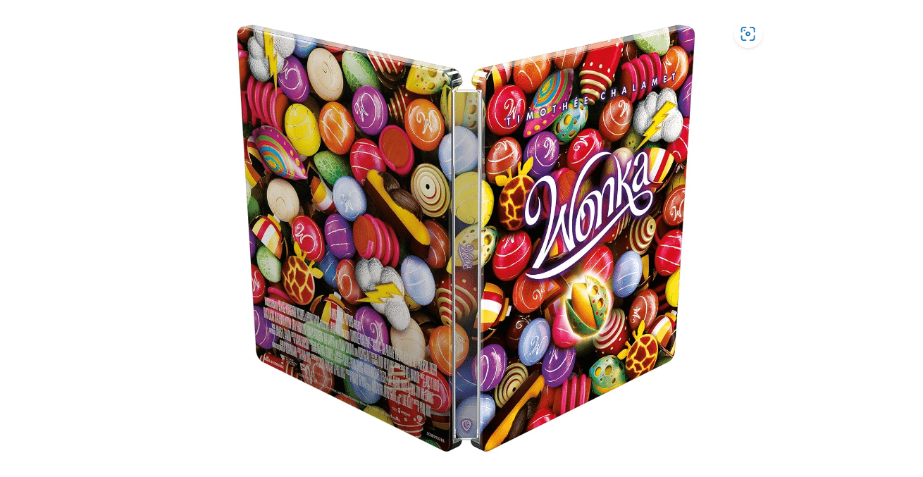 Una chicca in offerta su amazon: wonka steelbook 3 (4k ultra hd + blu ray)