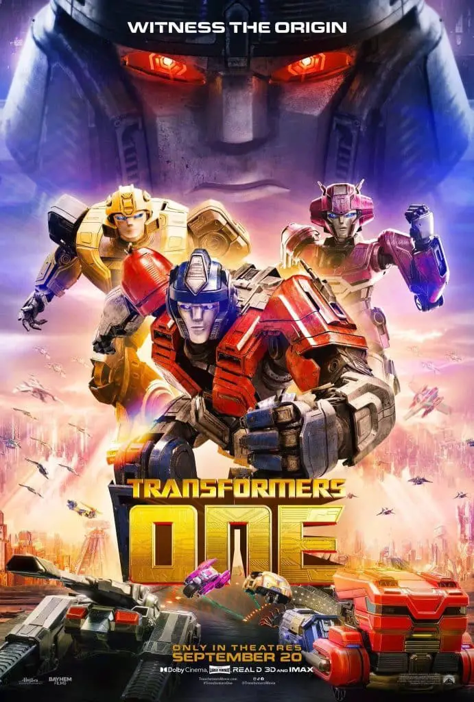 Transformers one, lo splendido trailer del film animato del 2024