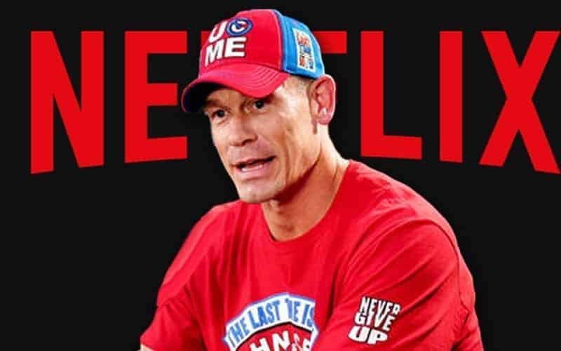 John cena sarà presente al debutto di raw su netflix