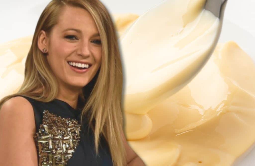 Blake lively capelli maionese