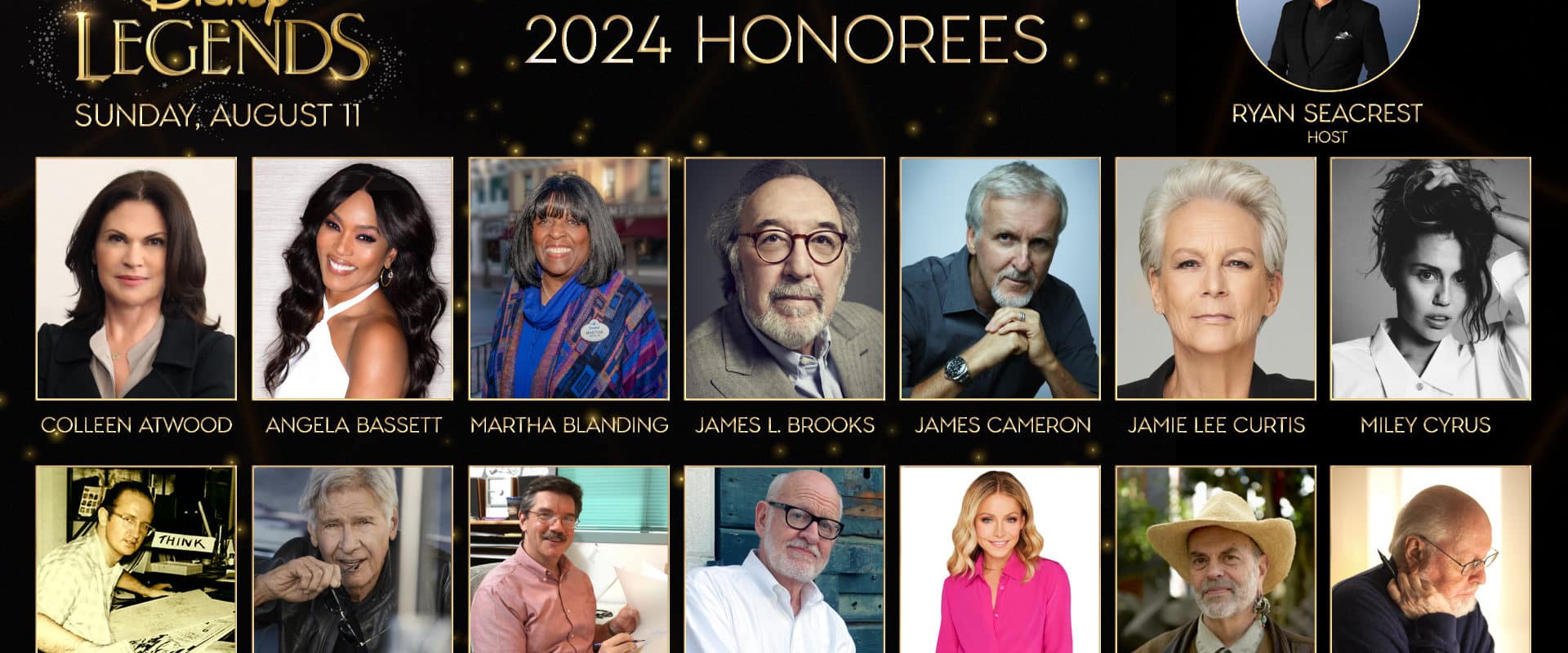 D23, premiate 14 nuove disney legends