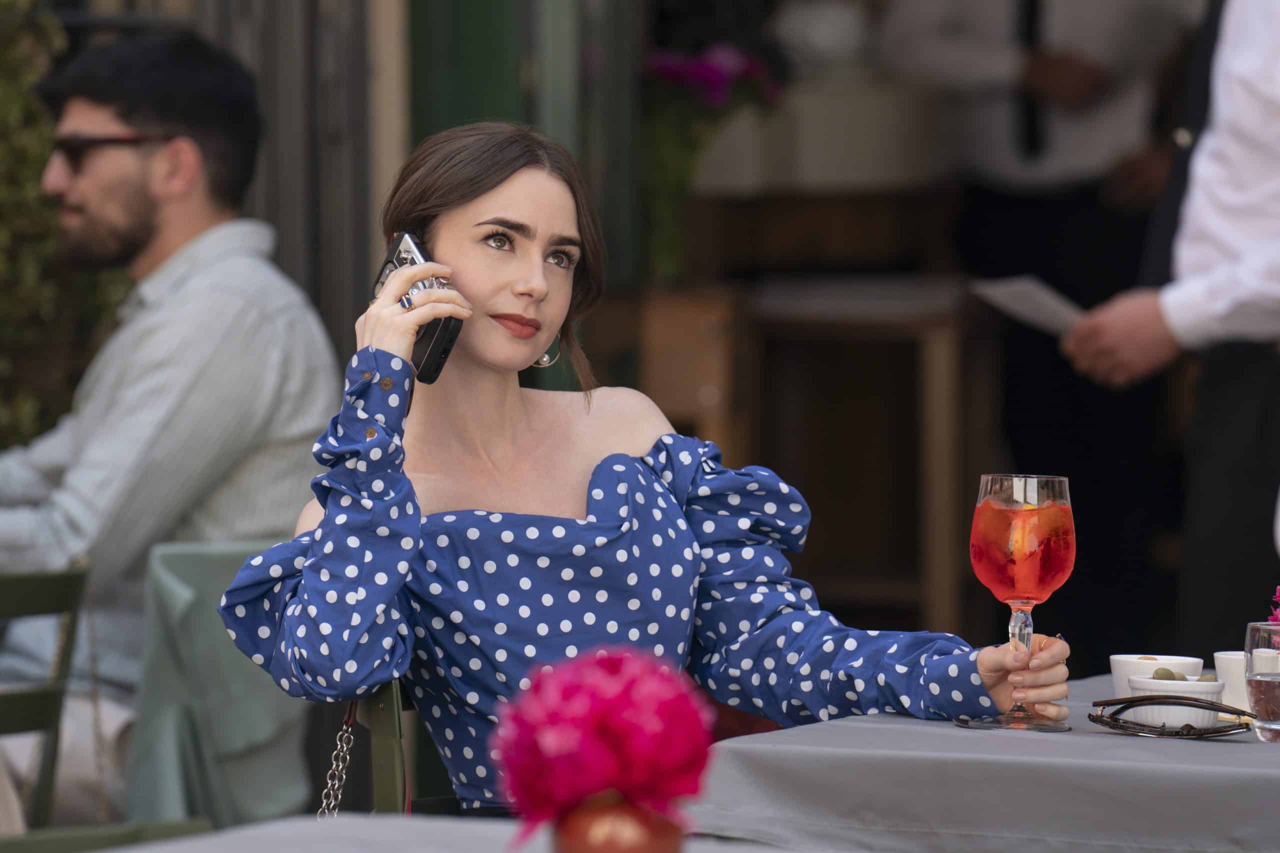 Emily in paris s5, le riprese romane a maggio