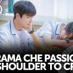 A shoulder to cry on, un sorriso che nasconde la sofferenza
