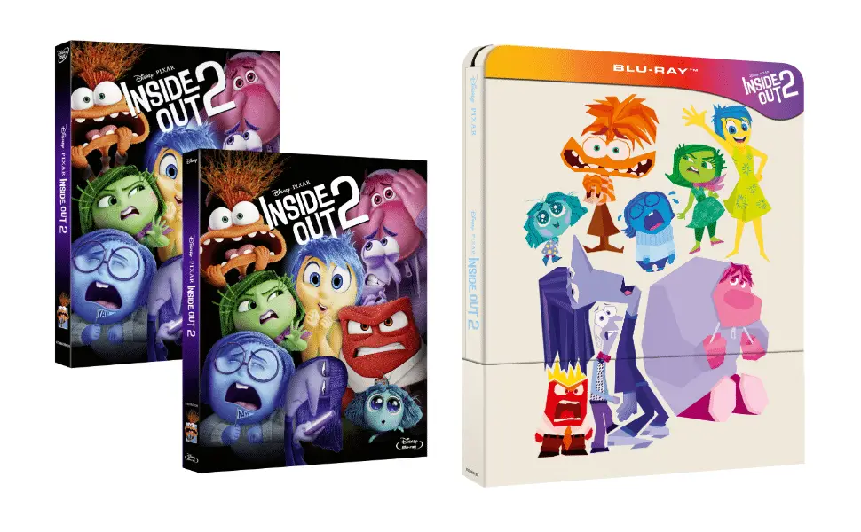 Inside out 2 in arrivo le edizioni home video