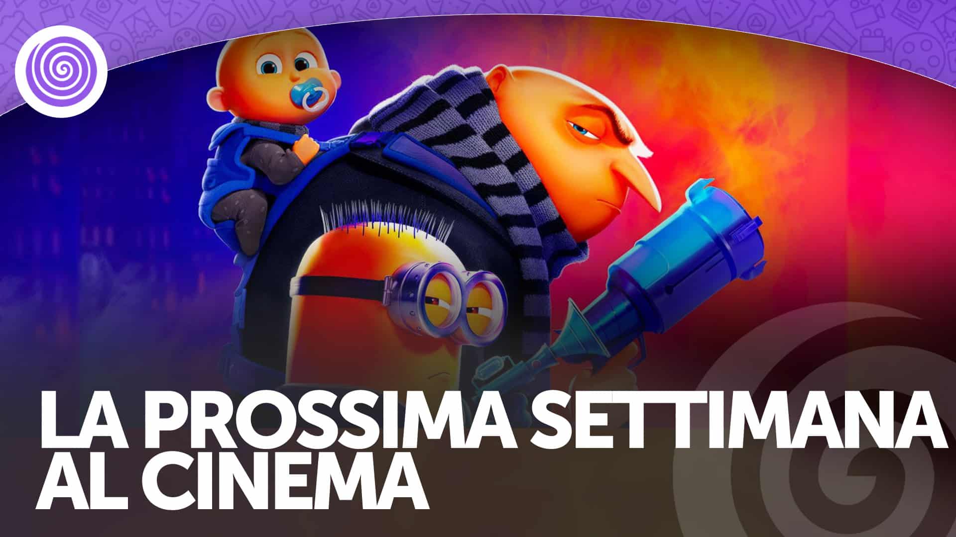 La prossima settimana al cinema