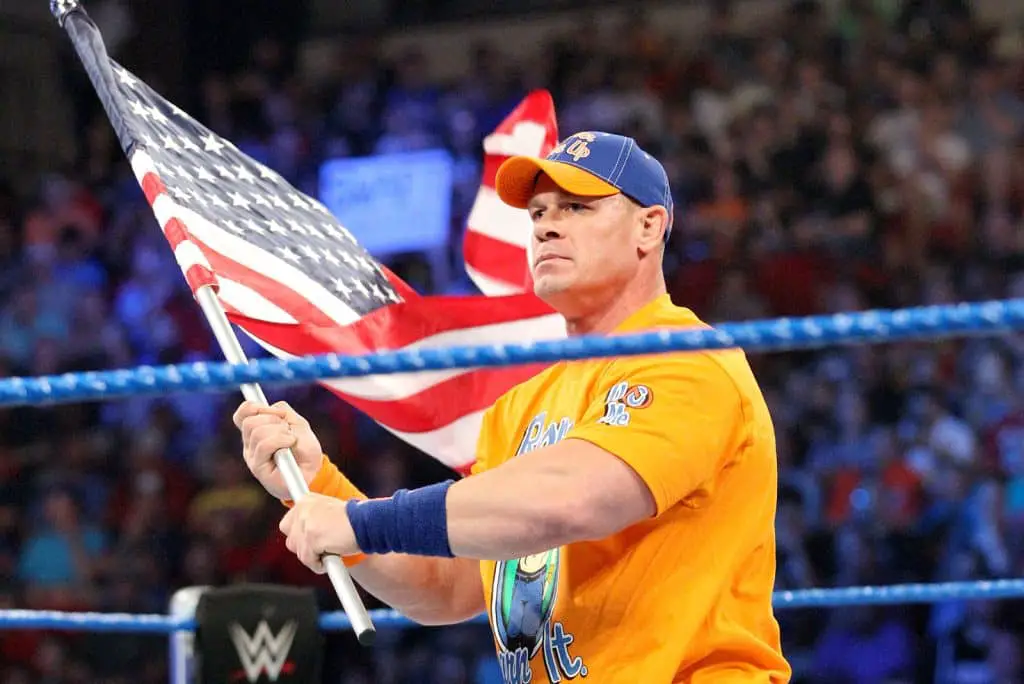 John cena bandiera usa