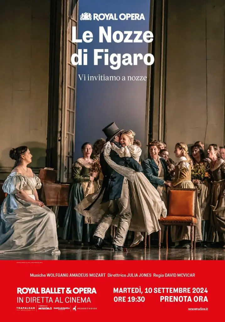 Le nozze di figaro cinema 10 settembre