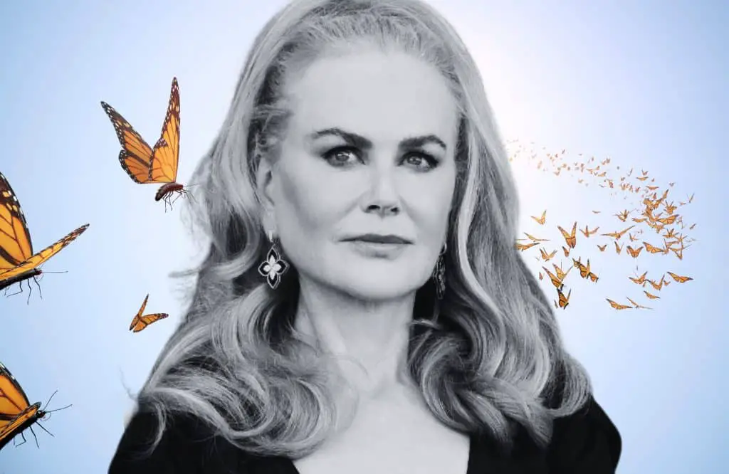 Nicole kidman paura farfalle