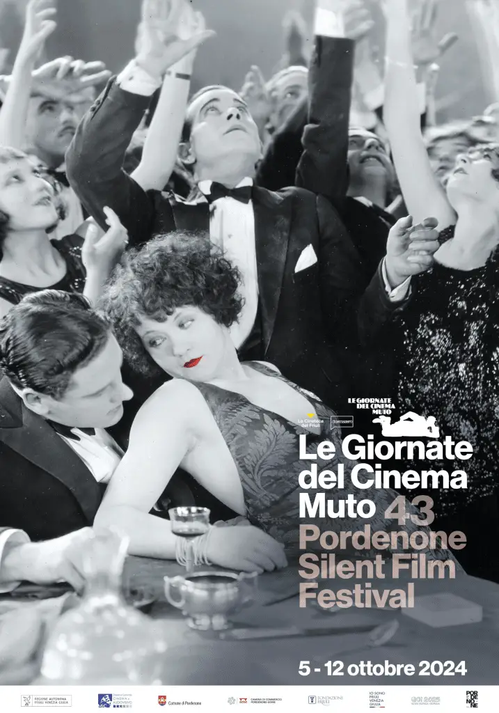 Manifesto della 43a edizione de le giornate del cinema muto