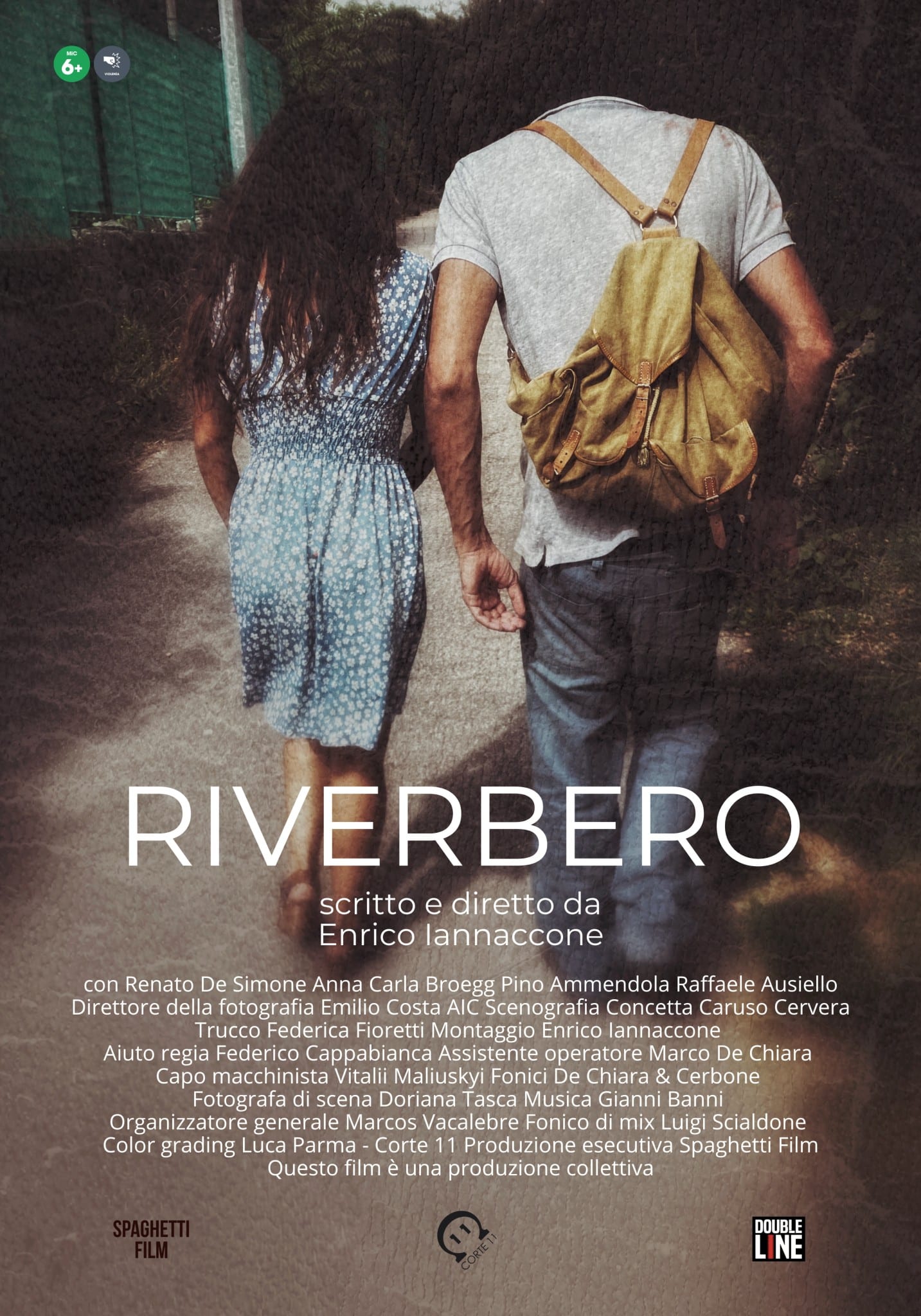 Riverbero di enrico iannaccone dal 3 ottobre al cinema