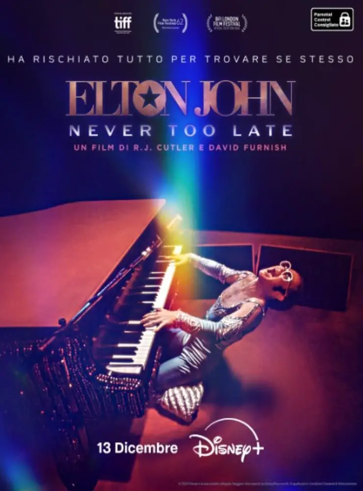 Elton john never too late release date