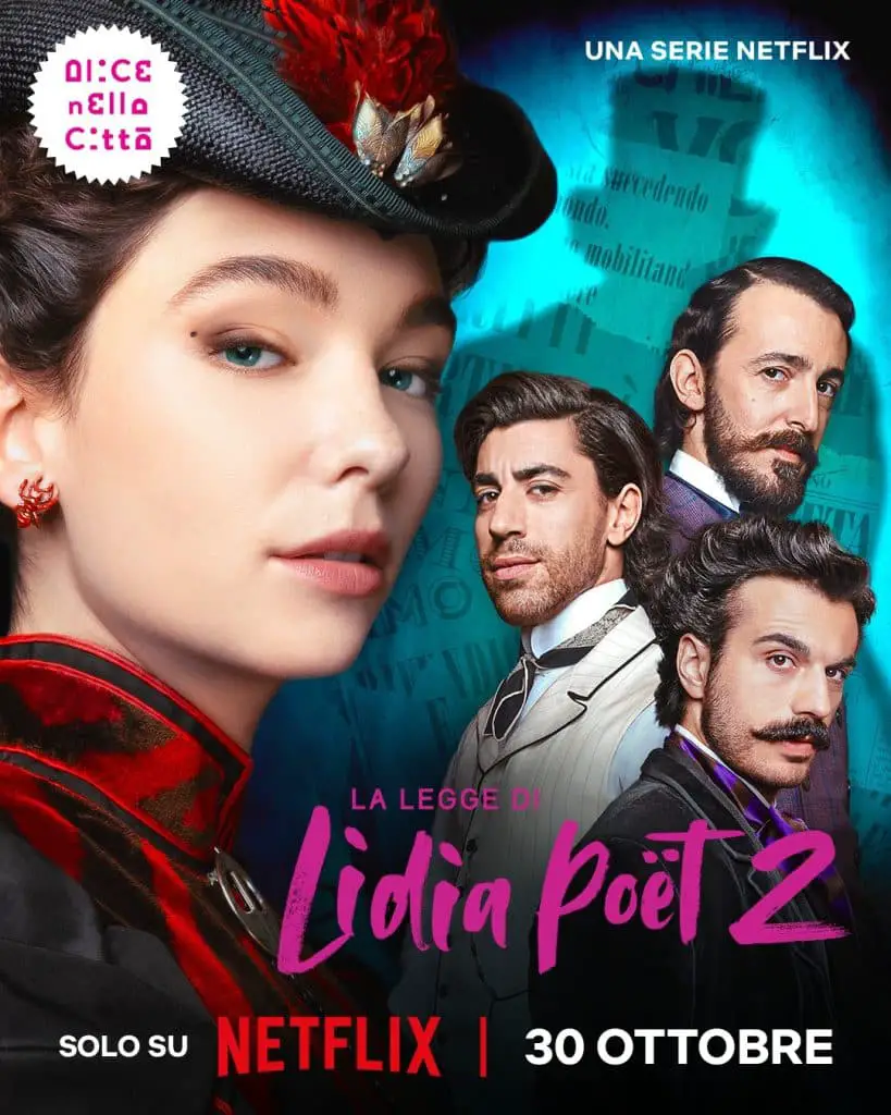 La legge di lidia poet 2 netflix poster