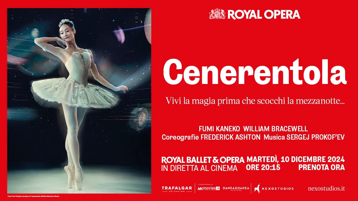 Cenerentola del royal ballet in diretta al cinema