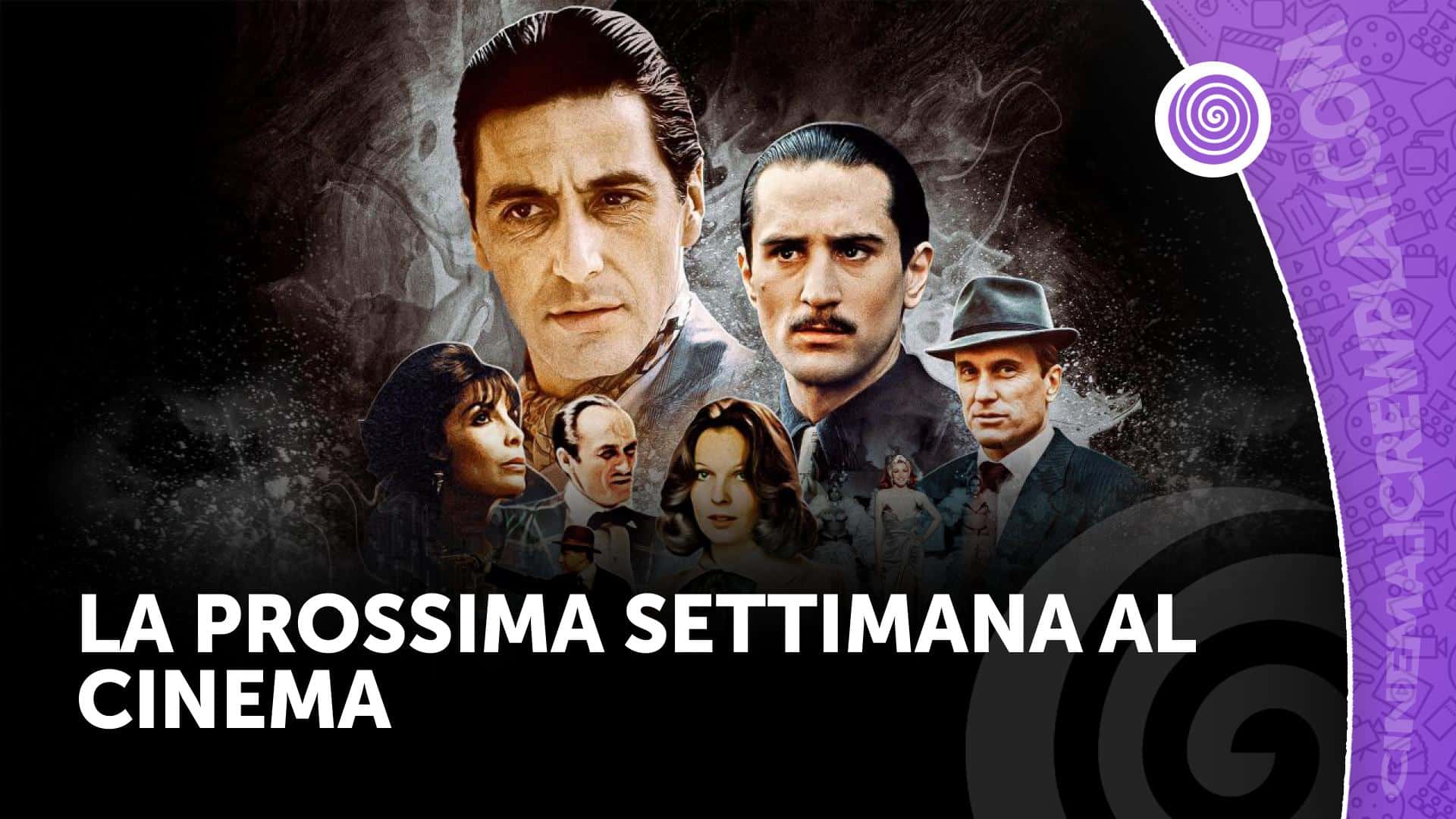 La prossima settimana al cinema