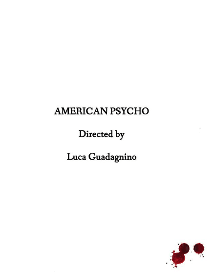 American psycho: luca guadagnino sarà alla regia del reboot