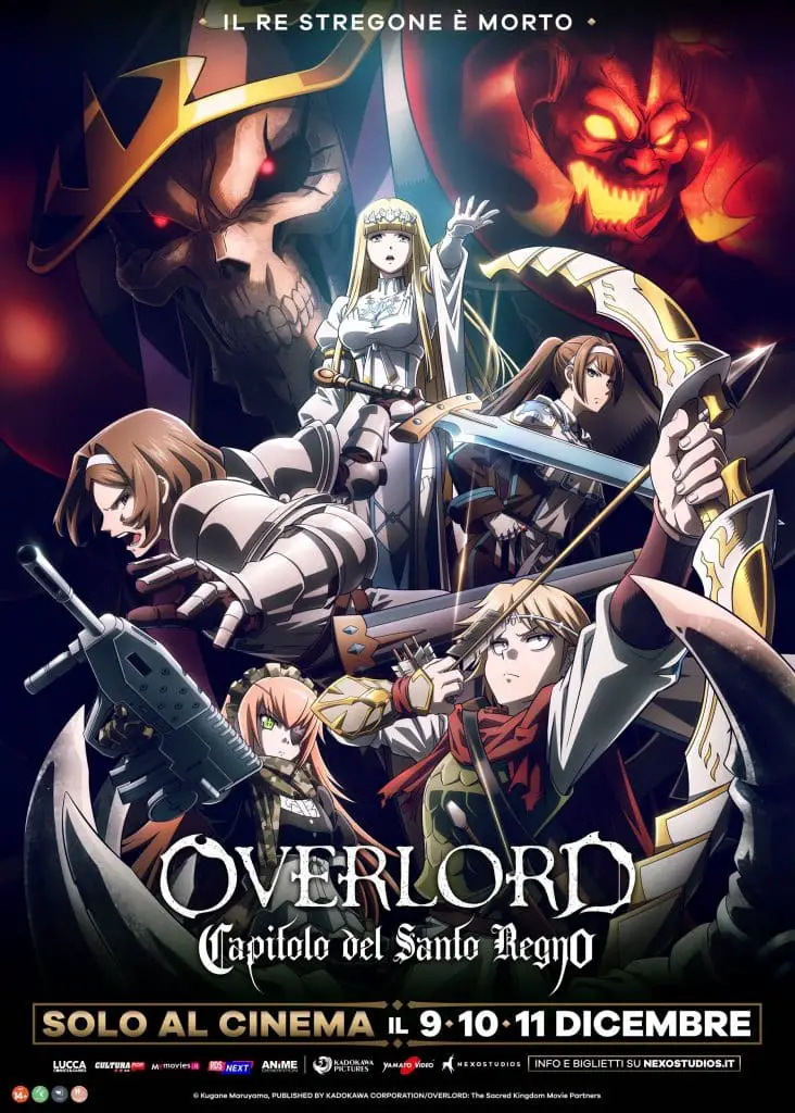 Overlord: capitolo del santo regno: il film anime arriva al cinema!