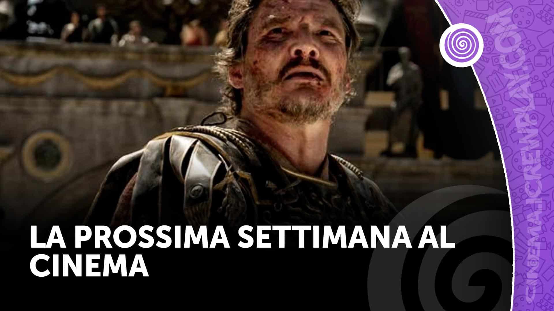 La prossima settimana al cinema