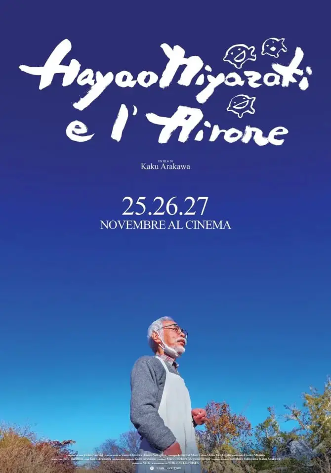 Hayao miyazaki e l'airone