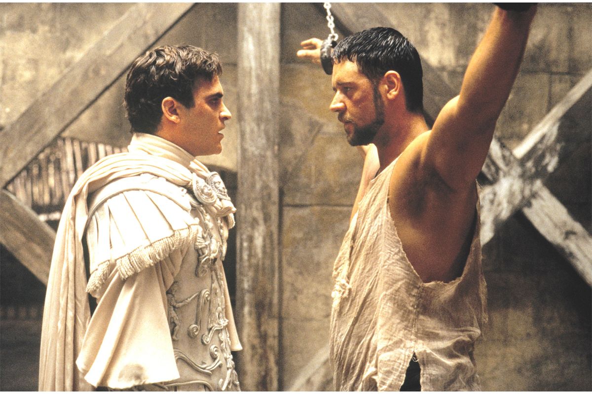 Russell crowe fan di ultimo: la battuta sulla roma a taormina