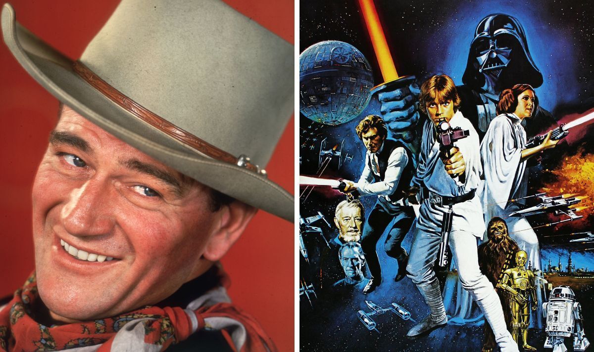 John wayne: il ruolo segreto in star wars