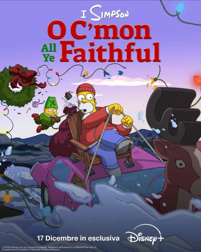 I simpson o c'mon all ye faithful 17 dicembre